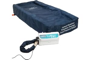 PROHEAL Bariatric Low Air Loss Alternating Pressure Mattress - 36” x 80” x 8"- Cell On Cell Base - Pressure Mattress for Bed Sores with Lateral Rotation and Pulsation Therapy - Stages I-IV