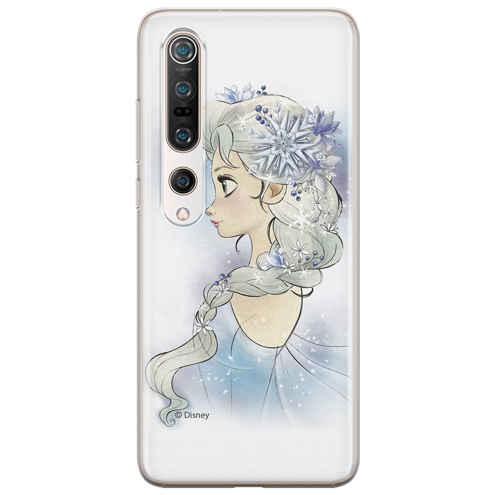 ERT GROUP mobile phone case for Xiaomi MI 10 / MI 10 PRO original and officially Licensed Disney pattern Elsa 010 optimally adapted to the shape of the mobile phone, case made of TPU