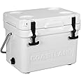 Coastland Bay Series Cooler Premium Everyday Use Insulated Rotomolded Cooler, Small Ice Chest for Tight Spaces, Soccer Games, & Tailgates
