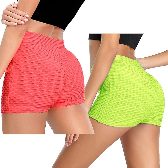 Butt Lifting Workout Shorts for Women Ruched Butt Shorts