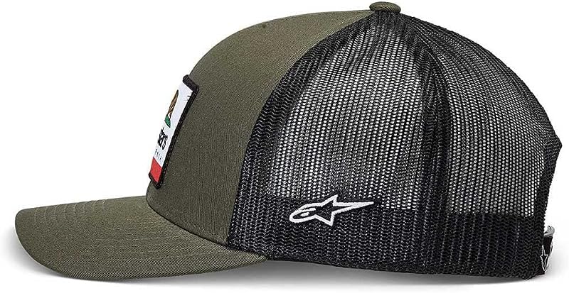 Cali 2.0 Hat Gorra de béisbol, Military Green/Black, Talla única Hombres