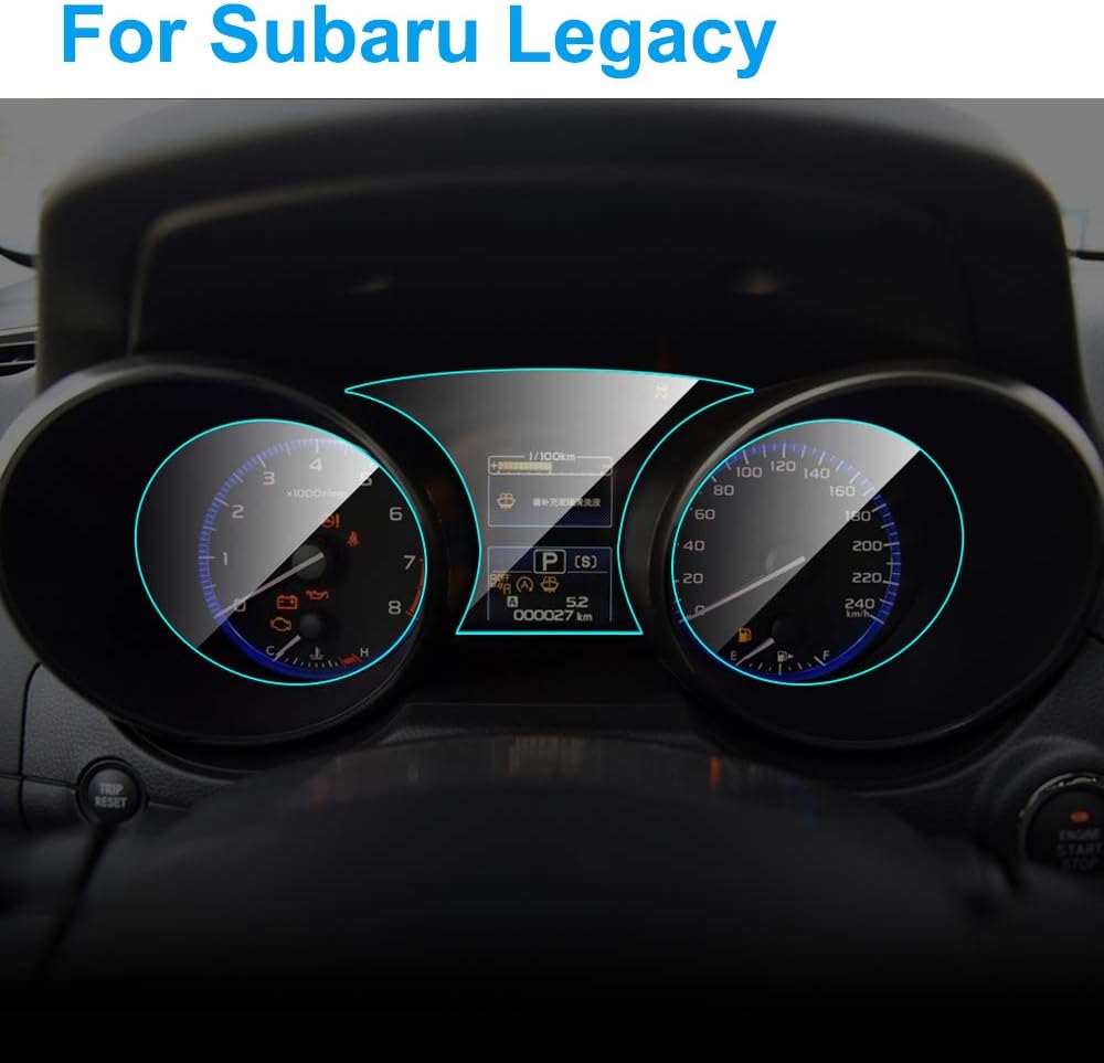 FANGPAN Car Instrument Panel Screen Protector,For Subaru Legacy, Interior Car Dashboard Membrane Screen Protective TPU Film Auto Access