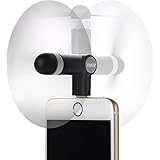 VIMVIP 8 Pin Lightning Small Portable Mobile Phone iPhone Fan with 180 Rotating Suitable for iPhone7 / 6S Plus / 6S / 6 / 5S / 5 / iPod Touch / iPad(Black)