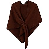 Shawls Wraps Women Triangle Sweater Scarf Warm Wool Blend Pashmina Cape Cold Weather Neck Warmer Winter Fall Accessory