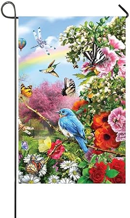 Amazon Com Jagfhhs Merry Christmas Tree Birds Christmas Cats