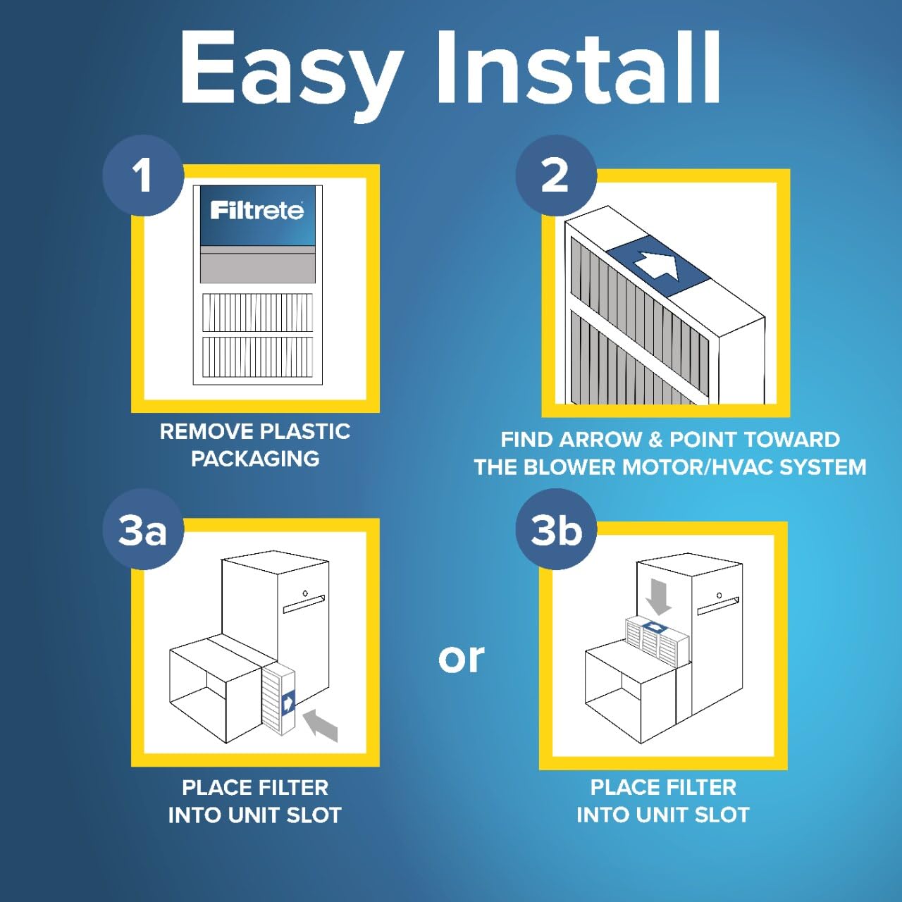 Filtrete 20x25x4 AC Furnace Air Filter, MPR 1550, MERV 12, Fits Honeywell & AprilAire Space-Gard, CERTIFIED Asthma & Allergy Friendly, Electrostatic Filter, 2-Pack (Actual Size 19.88x24.63x4.31 in)