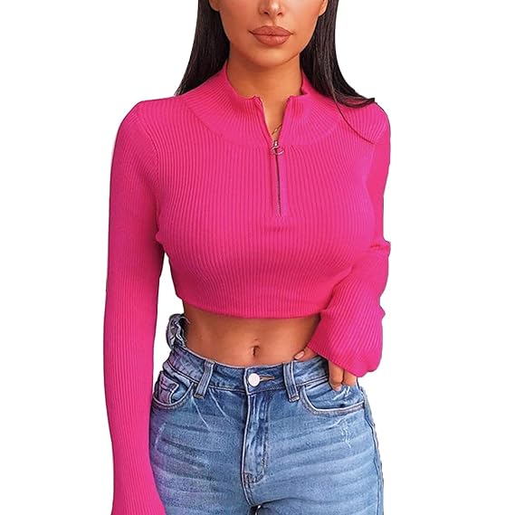 zip turtleneck womens