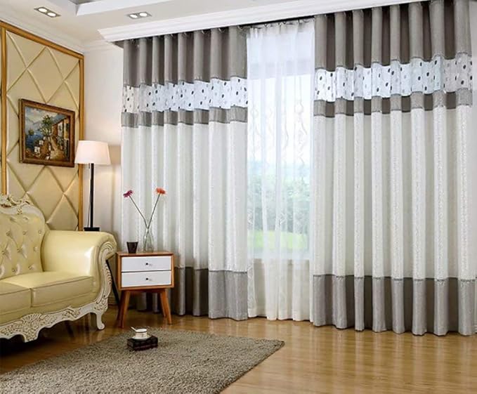 Artículos para el hogar Dormitorio Cortinas Gruesas Cosidas Persianas