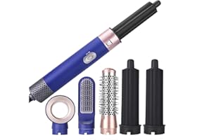 JMADENQ Experience Effortless and Versatile Hair Styling with Our Professional Hot Air Brush Set - Includes 5 Functions for Fast, Stunning Results