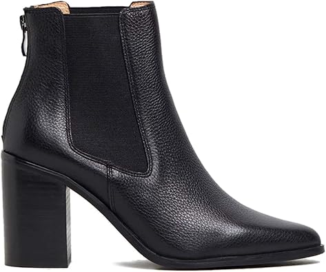 square toe calf boots