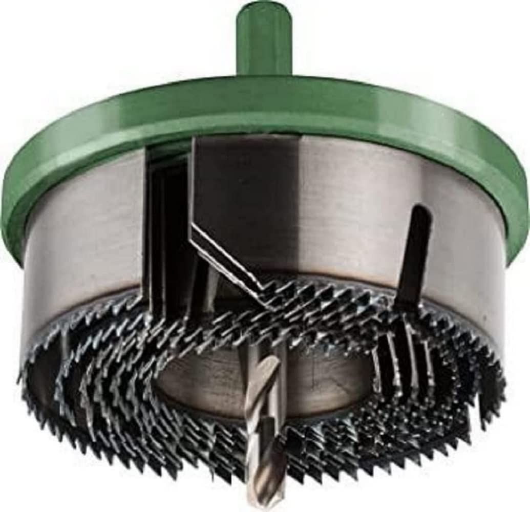 KWB AKKU-TOP Multi-Cutter Hole Saw Set - 7 Saw Blades for Drills and Cordless Screwdrivers, Suitable for 13MM Chuck