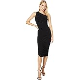 Norma Kamali Diana Dress to Knee Black LG (Women's 8)