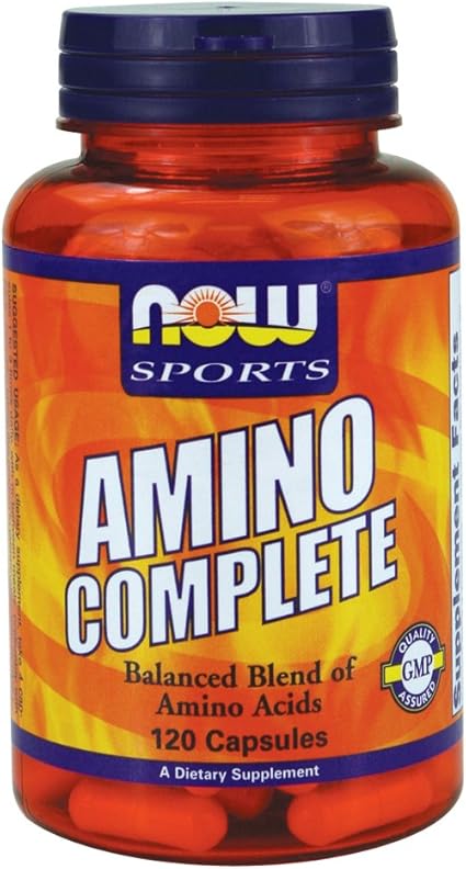 Amazon.com: Now Foods Amino Complete - 120 Caps 4 Pack: Health ...