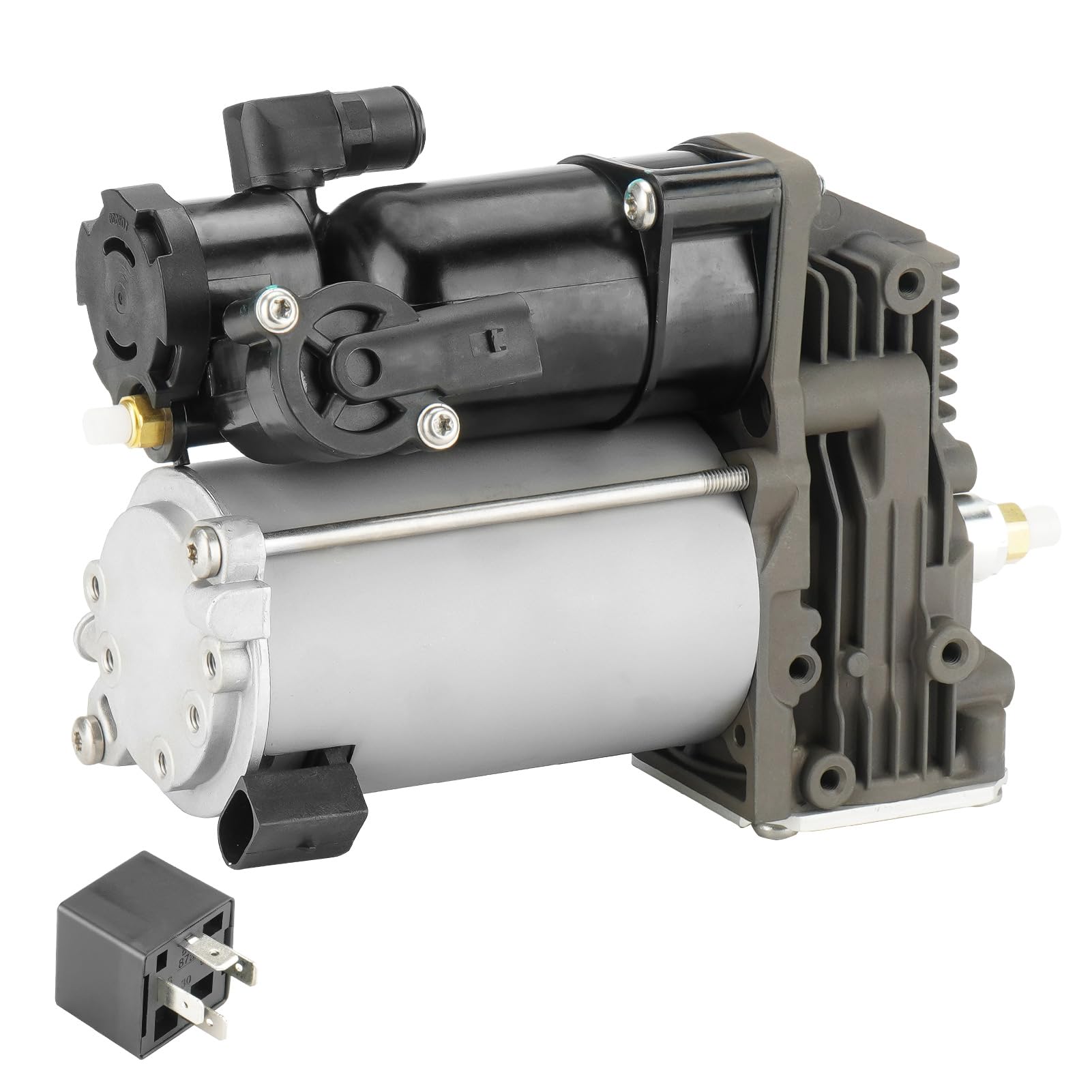 Photo 1 of Air Suspension Compressor Pump with Relay Fits for Land Rover Discovery 3 LR3 2005-2009,Fits for Discovery 4 LR4 2010-2016,Fits for Range Rover Sport 2006-2013, Only for AMK System