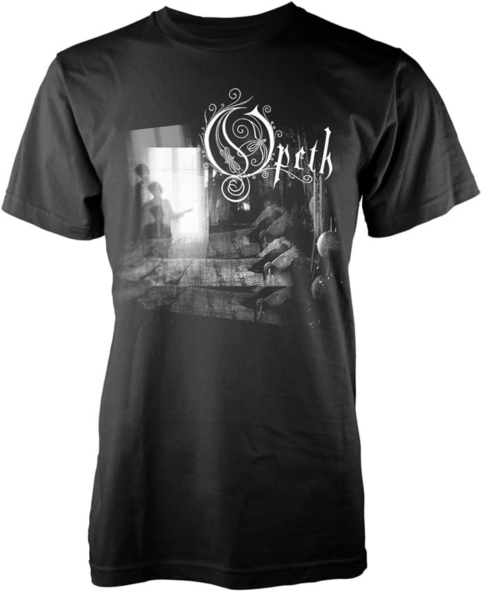 Tee ShackOpeth Damnation Heavy Metal Official Tee T-Shirt Mens Unisex (X-Large) Black