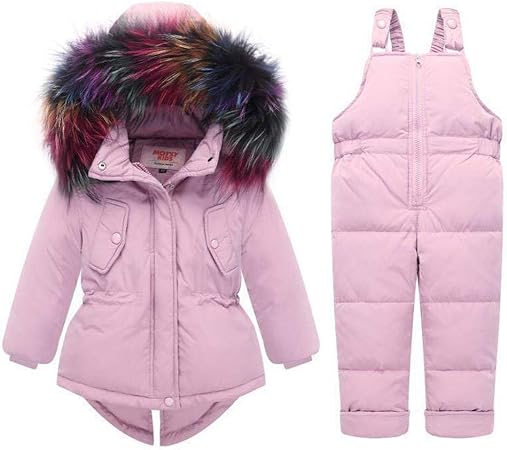 baby pink ski jacket