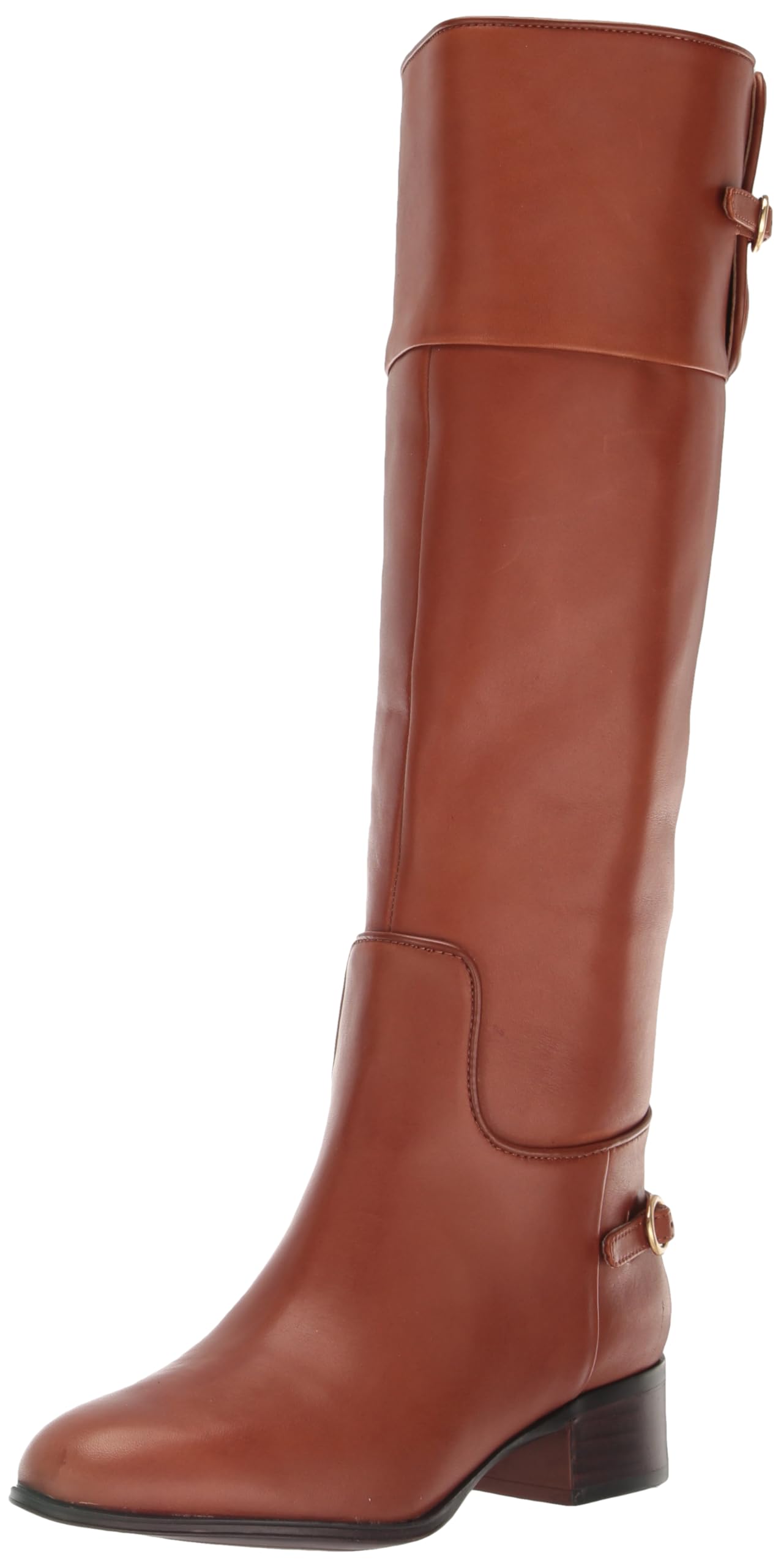 Franco Sarto Womens Jazrin Tall Riding Boots Cognac