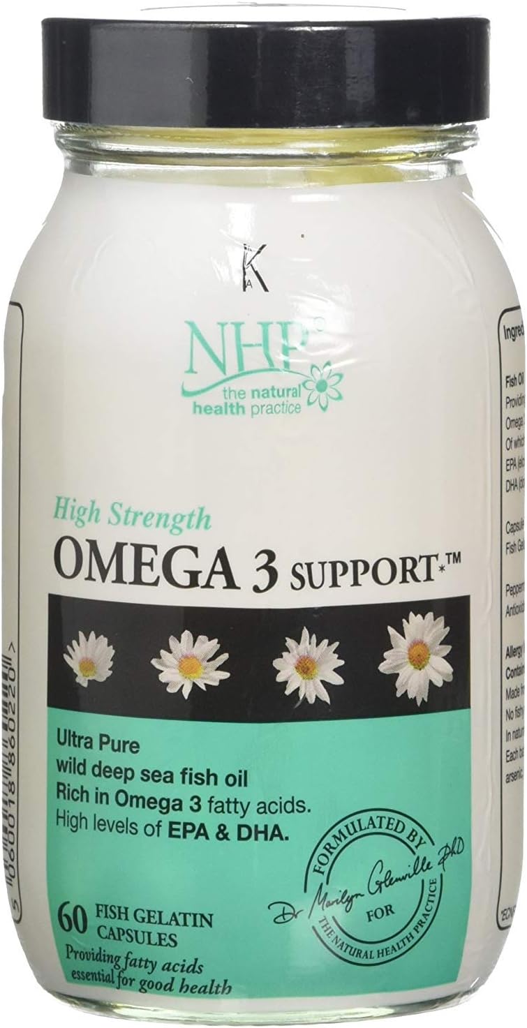 Natural Health Practice Omega 3 Support 60 Capsules (Pack of 10)