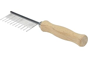 Coastal Pet Safari Cat Shedding Comb - Prevents Hairballs - Daily-Use Cat Deshedding Brush - for Cats with Short and Long Hai