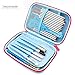 Pencil Case, iDelta 3D Cute EVA Unicorn Pen Pouch Stationery Box Anti-Shock Large Capacity Multi-Compartment for School with 4 unicorn pens