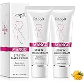 BIOKUSY 2 PCS Stretch Marks and Scar Cream, Stretch Mark and Scar Removal Cream for Pregnancy, Belly Creams for Wrinkles, Obesity Fat Marks Scars Moisturizing, Remove Marks