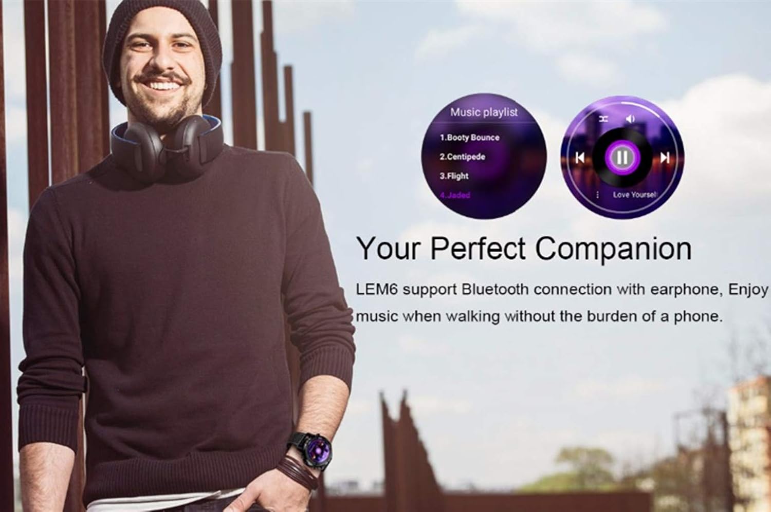 Teléfono de Reloj Inteligente 3G, Genérico LEMFO LEM6 -IIP67 ...