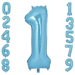 Vonokee 40 Inch Giant Number Balloons 0-9, Jumbo
