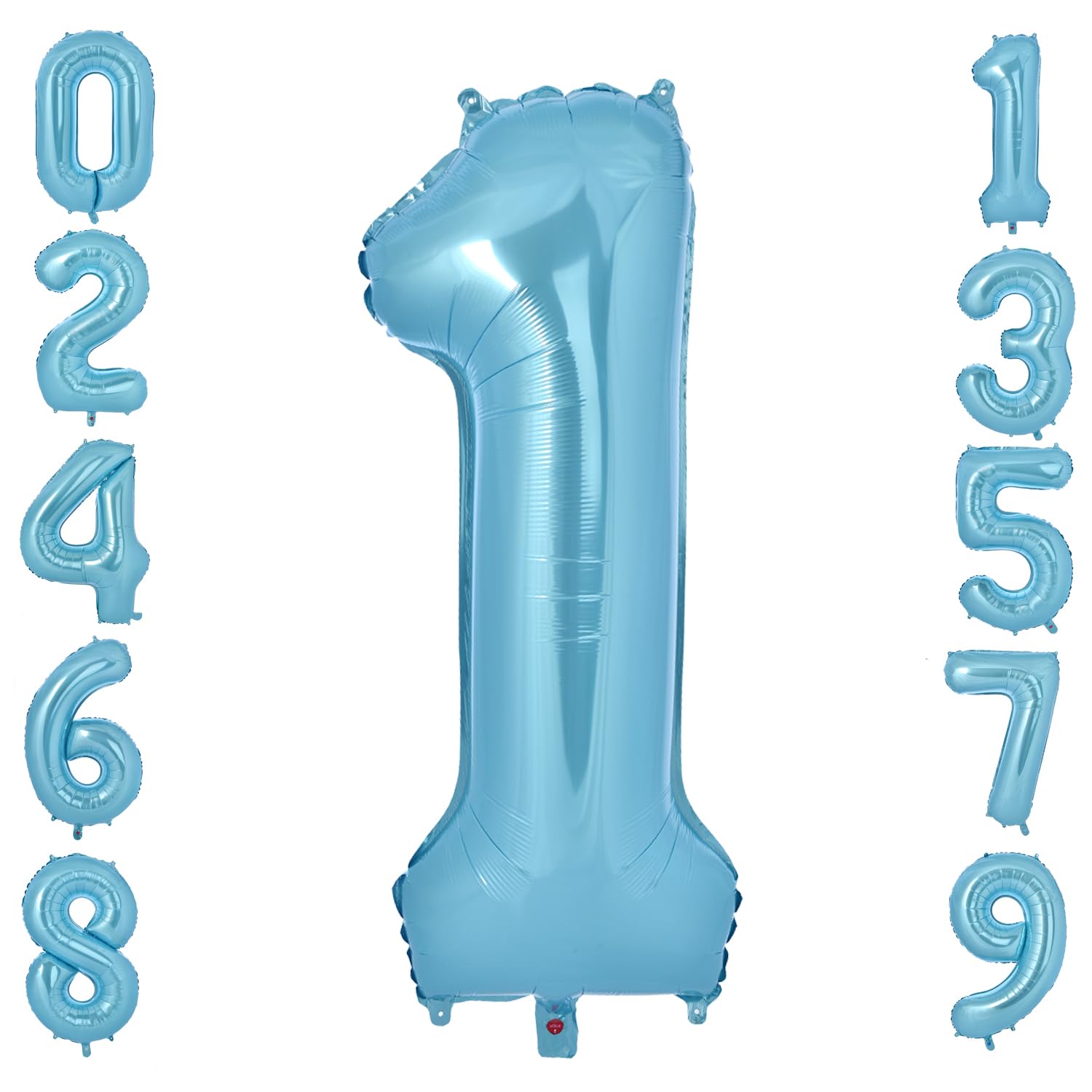 Vonokee 40 Inch Giant Number Balloons 0-9, Jumbo