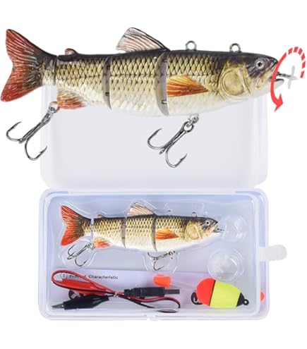 équipement Pêche High-tech Leurre De Pêche électrique Rechargeable