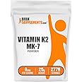BulkSupplements.com Vitamin K2 Powder - Vitamin K2 MK-7, as Menaquinone Powder - K2 Vitamin Supplement for Wellness, Gluten Free, 9mg per Serving, 25g (0.88 oz) (Pack of 1)