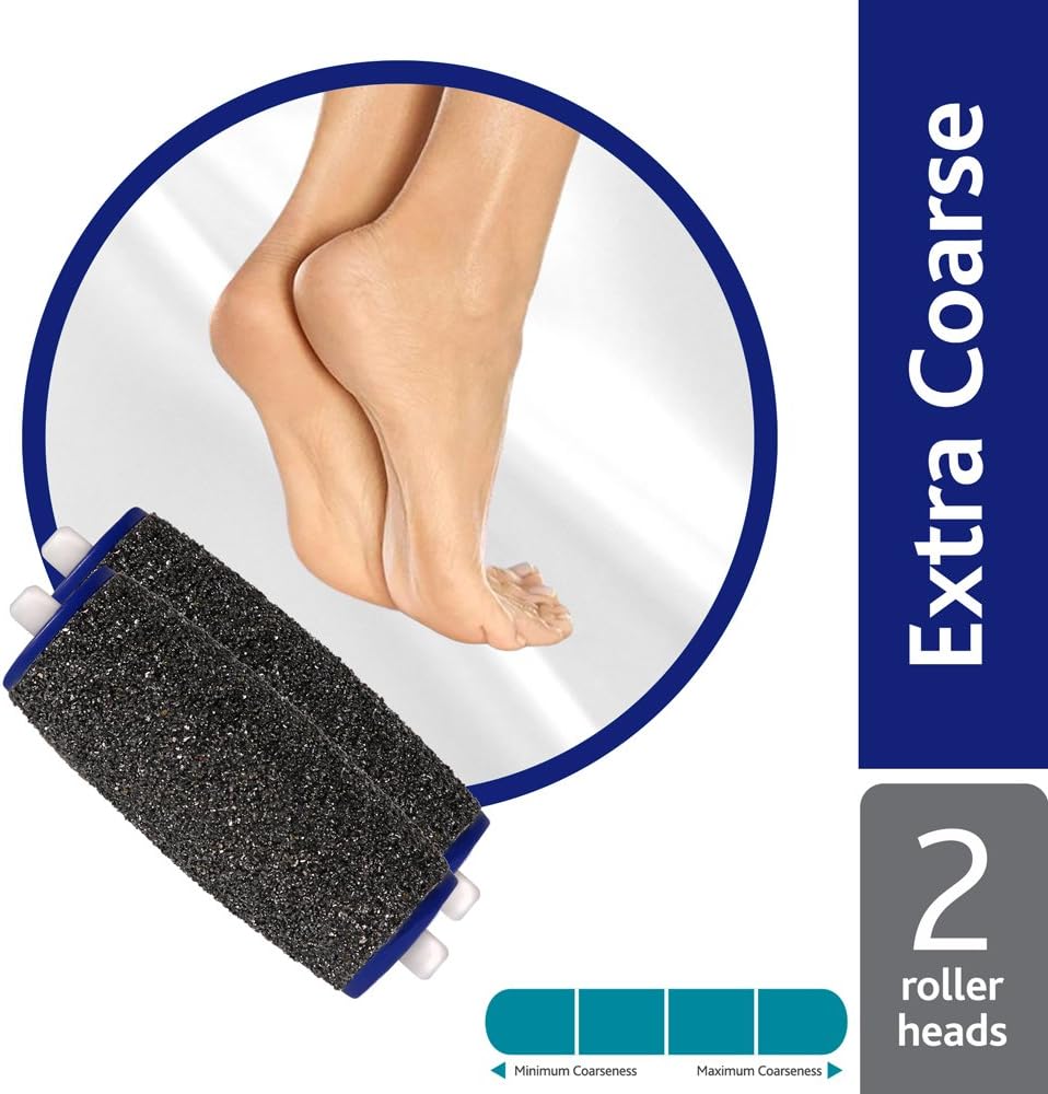 Amope Pedi Perfect Electronic Foot File Refills, Extra Coarse (Pack of 2): Health & Personal Care