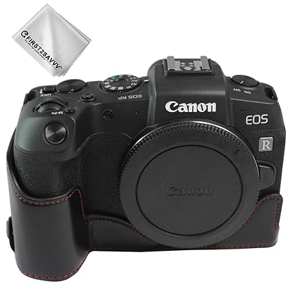 Negro Funda cámara Cuero de la PU cámara Digital Bolsa Caso ...