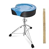 Vhffoso Drum Throne, Height Adjustable Drum Stool