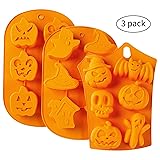 Silicone Baking Molds - 3pc Nonstick Silicone Cake