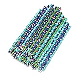 Decorative Paper Straws, UClever Set of 100 Christmas Drinking Straw for Party, Wedding, Special Occasion, Baby Shower, Festival Celebrating
