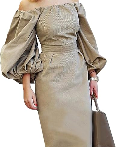 fitted midi dress with sleeves
