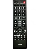 Universal Remote Control for Toshiba TVs Replacement Remote for All Toshiba LCD LED 3D HDTV 4K UHD Smart TV Remotes