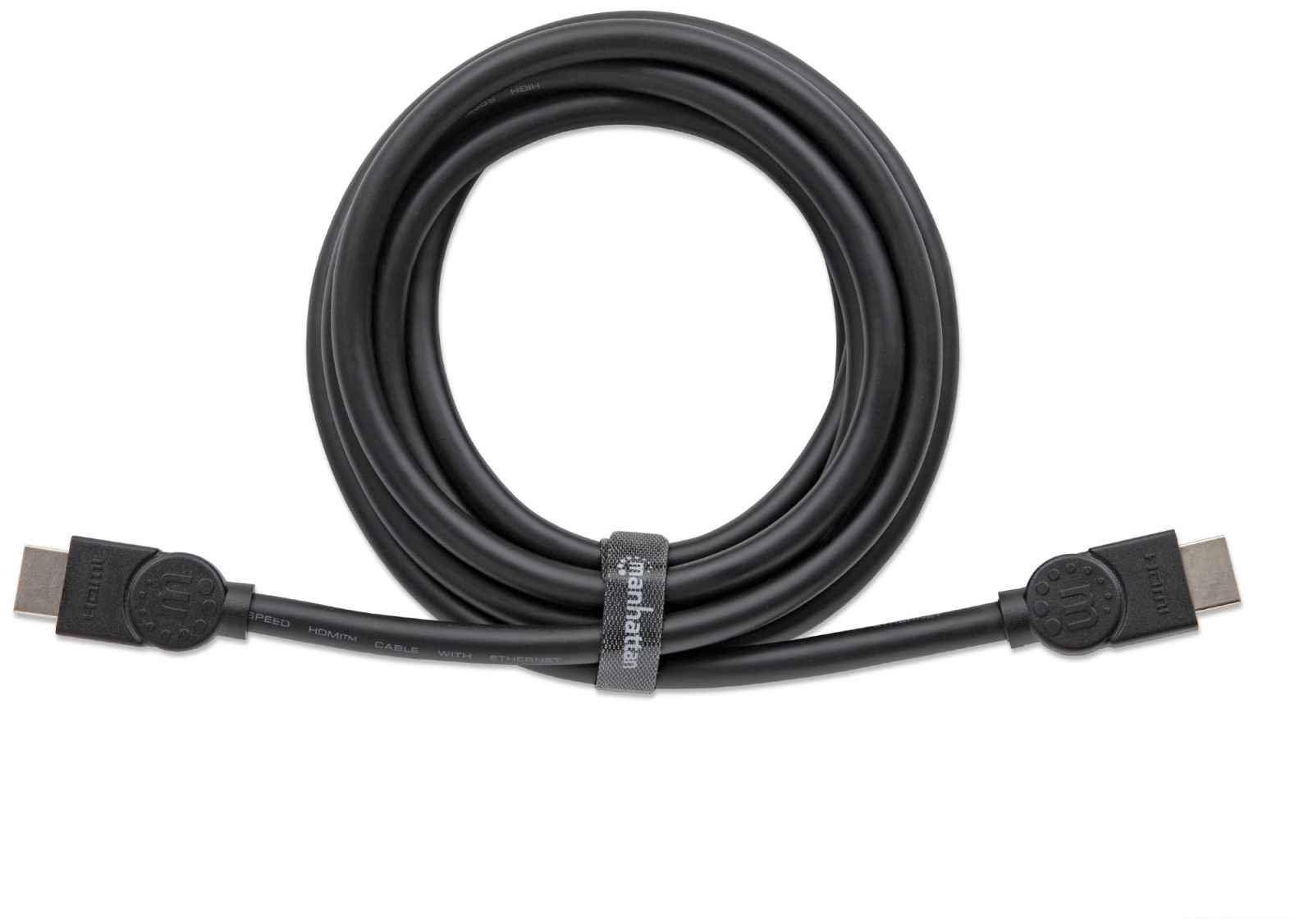 Manhattan HDMI Cable with Ethernet, 3m