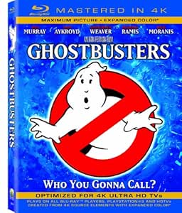 Ghostbusters (Mastered in 4K) (Single-Disc Blu-ray + Ultra Violet Digital Copy)