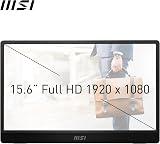 MSI PRO MP161 E2 15.6 Inch Full HD Portable Monitor 1920x1080 IPS 60Hz view 2