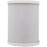 Tier1 5 Micron 6" &times; 4-1/2" Carbon Block Filter Fits Rainsoft P-12 Systems | Under Sink Carbon Block Cartridge | Fits Rainsoft P-12 | Reduces Chlorine &amp; Sediment | Consistent Filtration | Durable Build