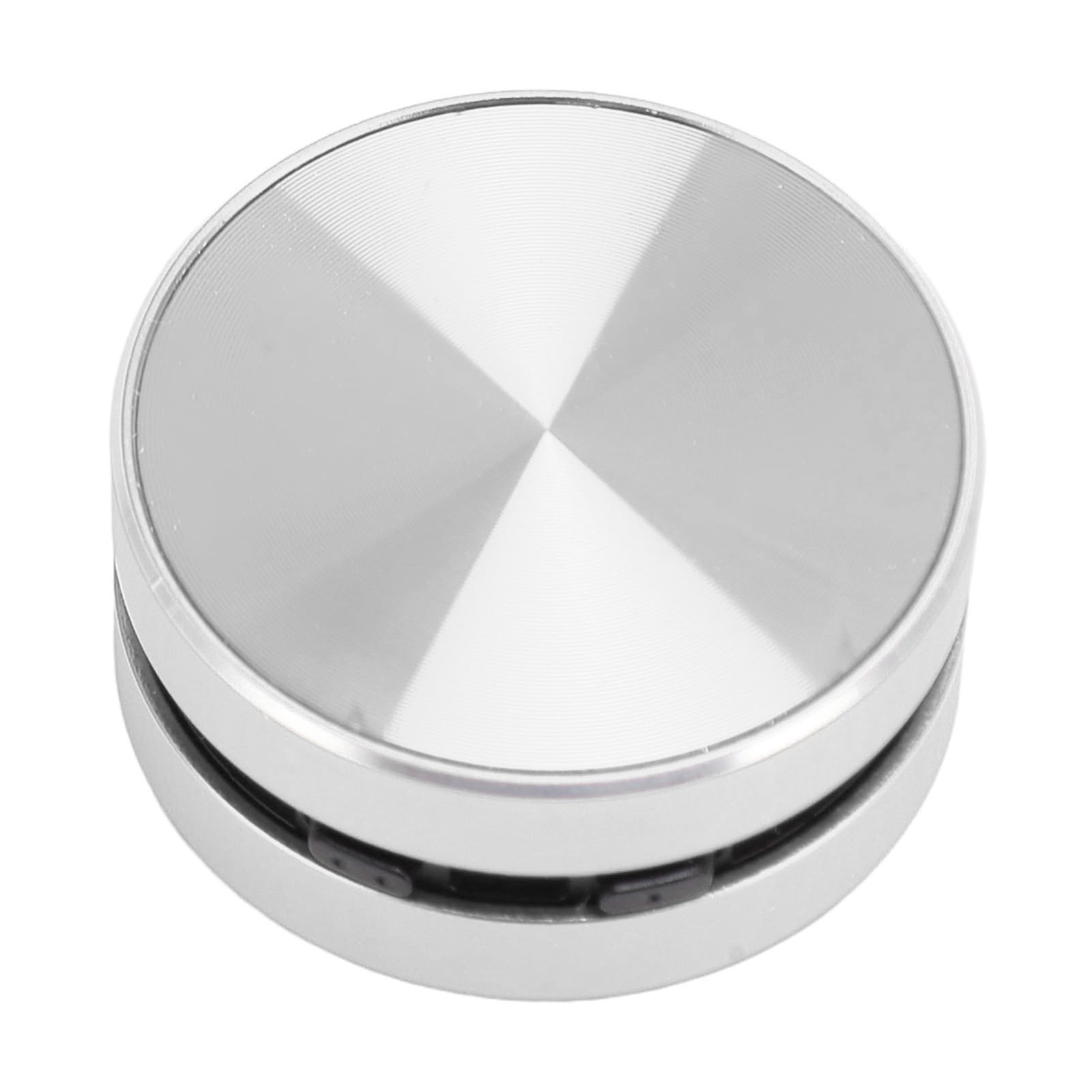 Cuifati Bone Conduction Speaker, Dual Speaker Stereo Portable Wireless Speaker with Suction Cup, FM Radio for Bathroom, Outdoor (Silver)