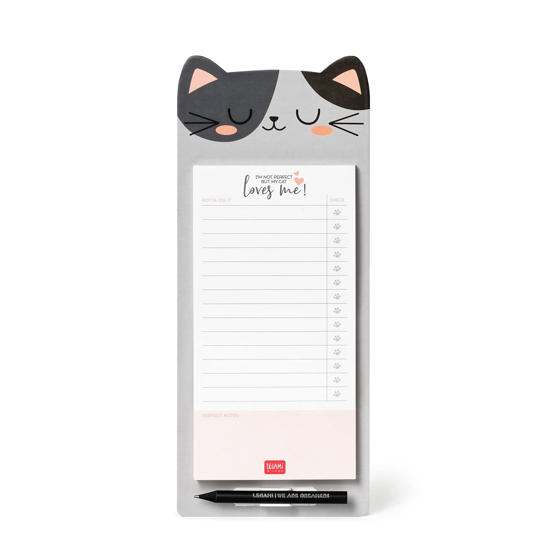 LEGAMI Don't Forget Kittens Magnetic Notepad 11 x 28 cm
