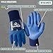 Men's HydraHyde Cold Weather Work Gloves, Water-Resistant Latex Double Coating, X-Large (Wells Lamont 575XL)