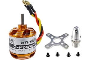 DYSRC DYS D2826 2200KV/1400KV/1000KV/930KV Brushless Outrunner Motor 2-3S for Multicopter RC Aircraft Fixed-Wing UAV（D2826 1400KV）