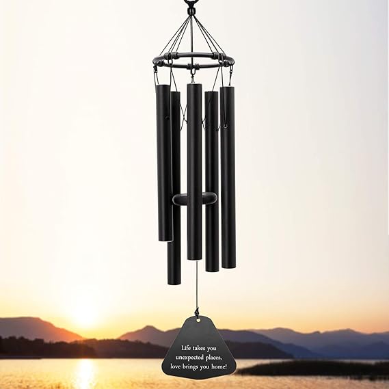 ASTARIN Wind Chimes Outdoor Deep Tone, 30 Inches Wind Chime with 5