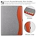 Ztotop Case for New IPad 9.7 Inch 2018/2017,Premium PU Leather Business Slim Folding Stand Folio Cover with Auto Wake/Sleep,Pencil Holder and Multiple Viewing Angles,DenimGray