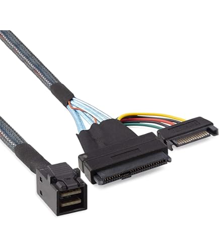 Câble Stacking Dell EMC 2M MINI-SAS HD 038-003-810 - 2202215-2 Neuf
