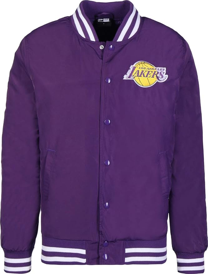lakers bomber jacket womens