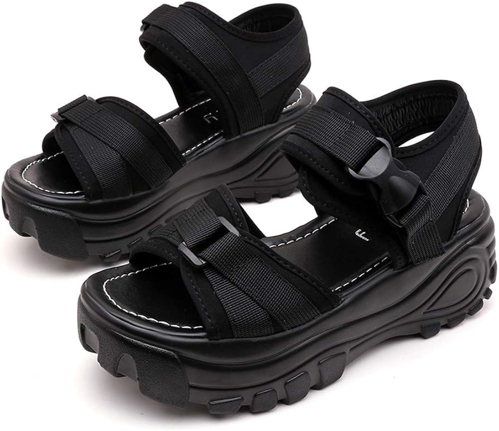 platform sandals sporty